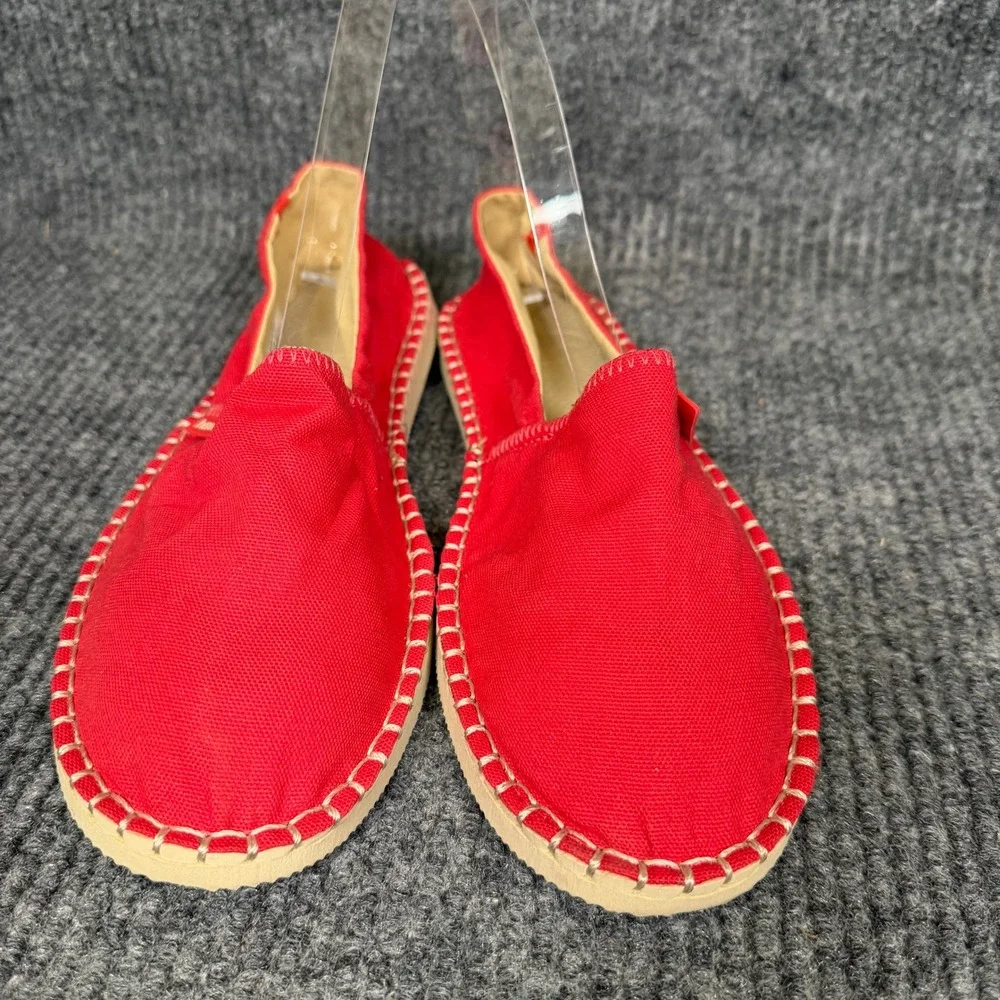 Havaianas Flat Espadrilles Women US 8M Red Comfort Travel Casual Boho Shoes